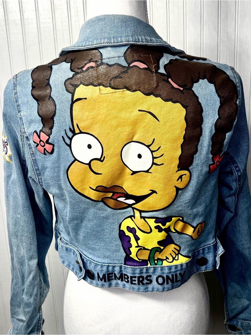 Members Only Nickelodeon Denim Jacket